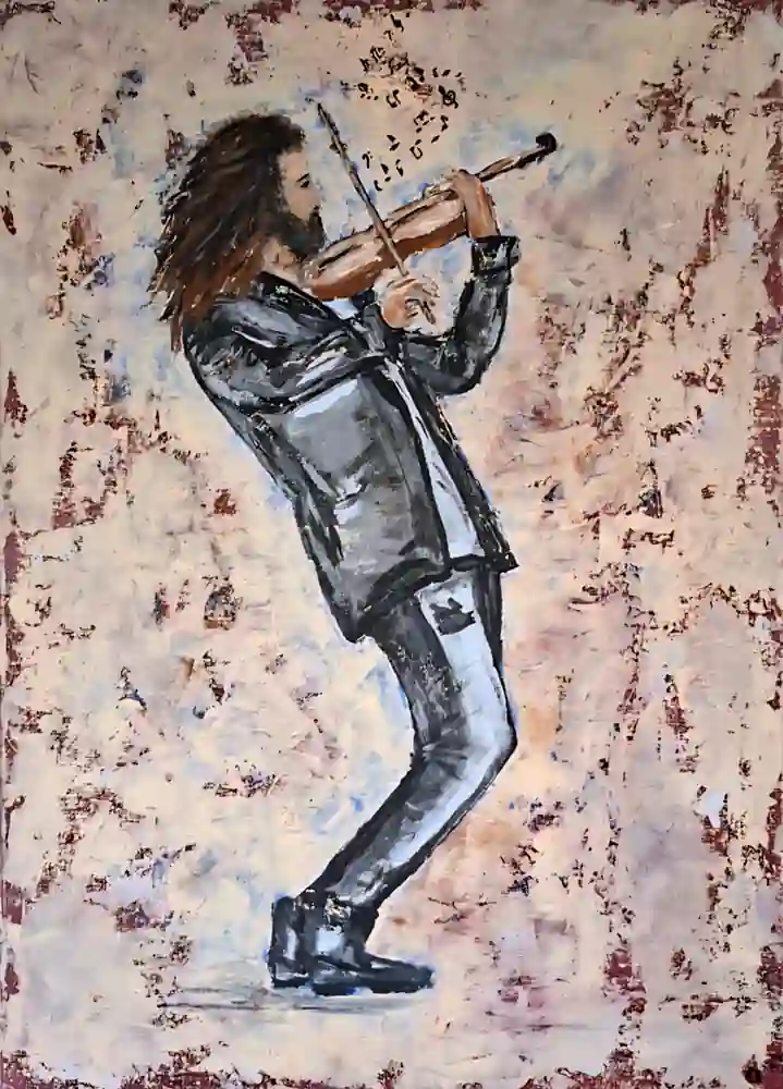 Olga-Krueger-Geiger-Acryl-Leinwand