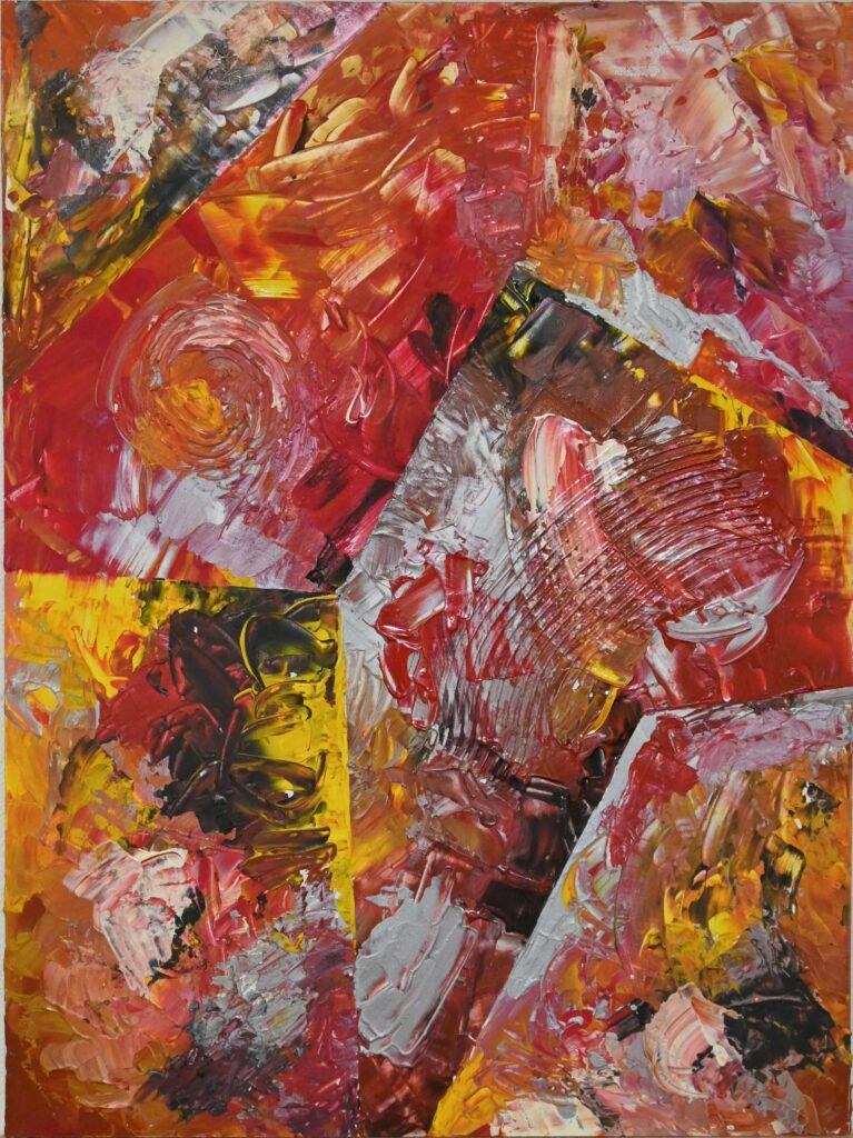 Rot – gespachtelt – Helmut Schauer Rot – gespachtelt – Helmut Schauer